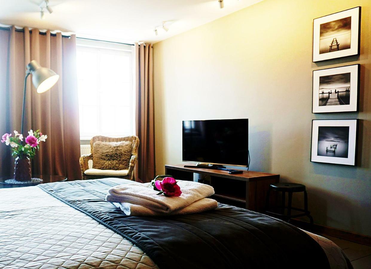 Ferienwohnung Dk Apartament Stare Miasto Allenstein Exterior foto